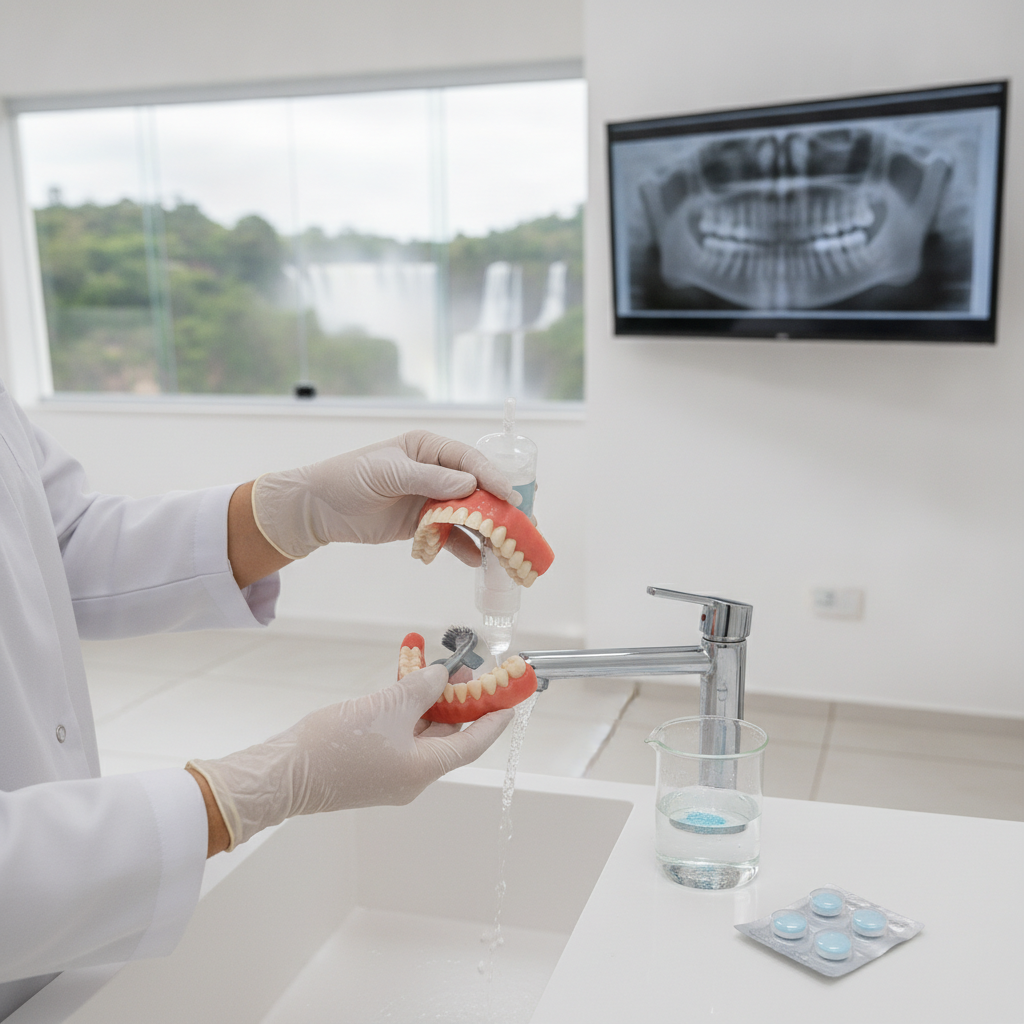 Como Limpar Prótese Dentária Corretamente em Foz do Iguaçu