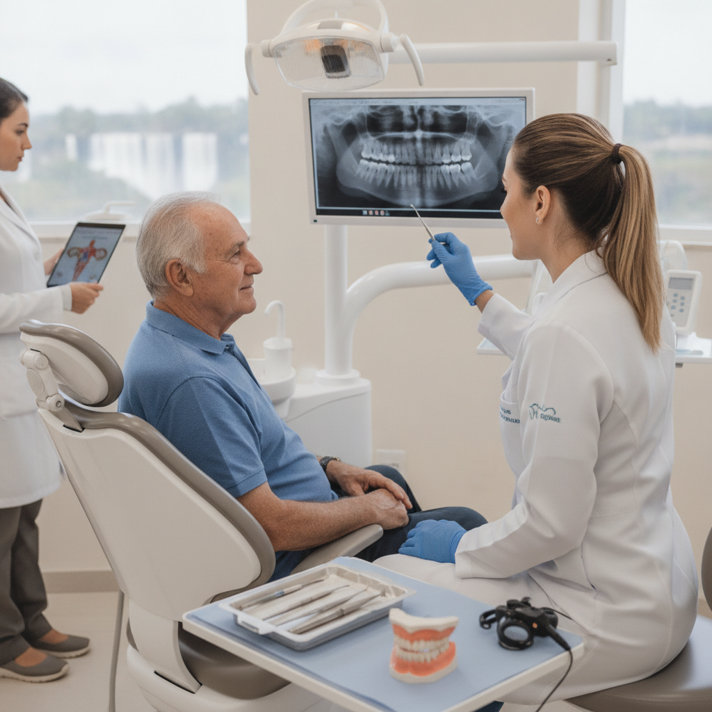 Implante Dentário em Idosos em Foz do Iguaçu: É Seguro?