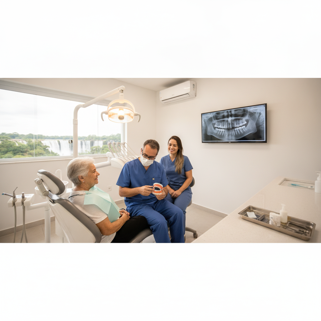 Implante Dentário em Idosos em Foz do Iguaçu: É Seguro?