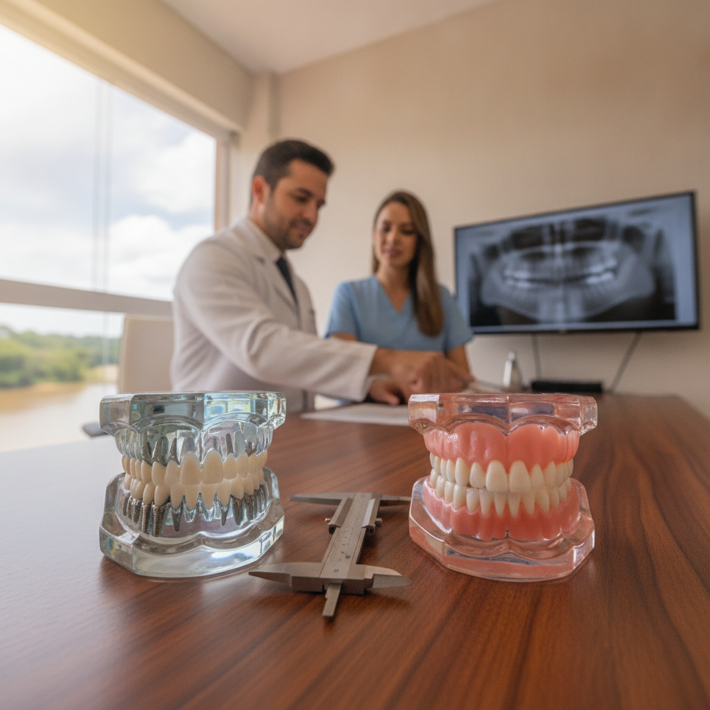 Implante Dentário ou Dentadura: O Que é Melhor em Foz do Iguaçu?