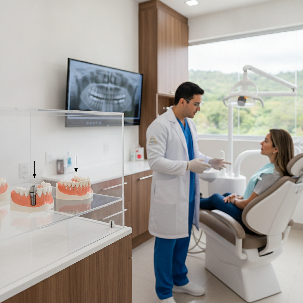 Implante ou Lente de Contato Dental em Foz do Iguaçu
