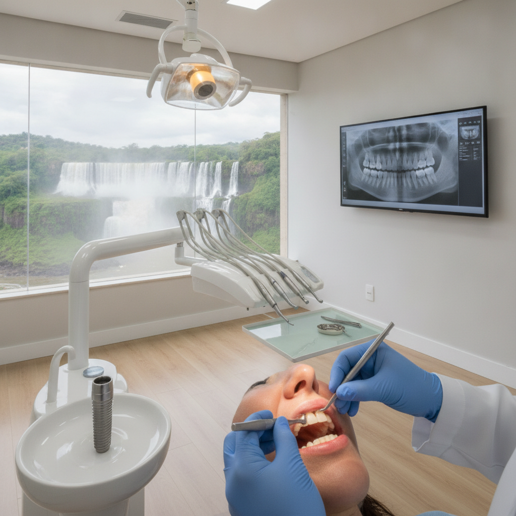 Implante ou Lente de Contato Dental em Foz do Iguaçu