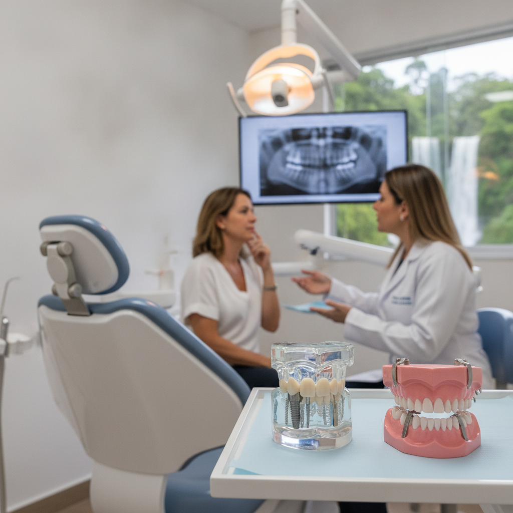 Implante ou Prótese Dentária em Foz do Iguaçu: Qual Escolher?