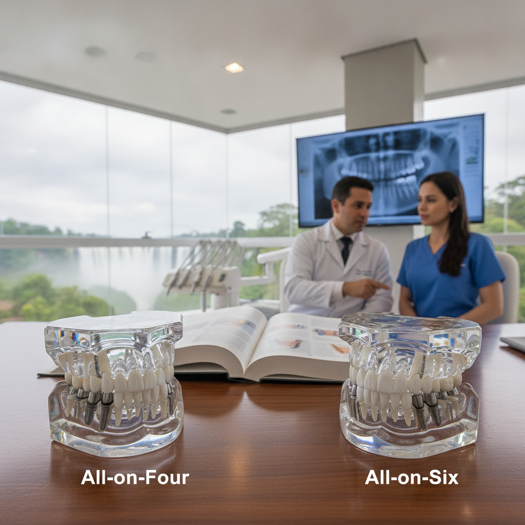 Protocolo All on Four ou All on Six em Foz do Iguaçu