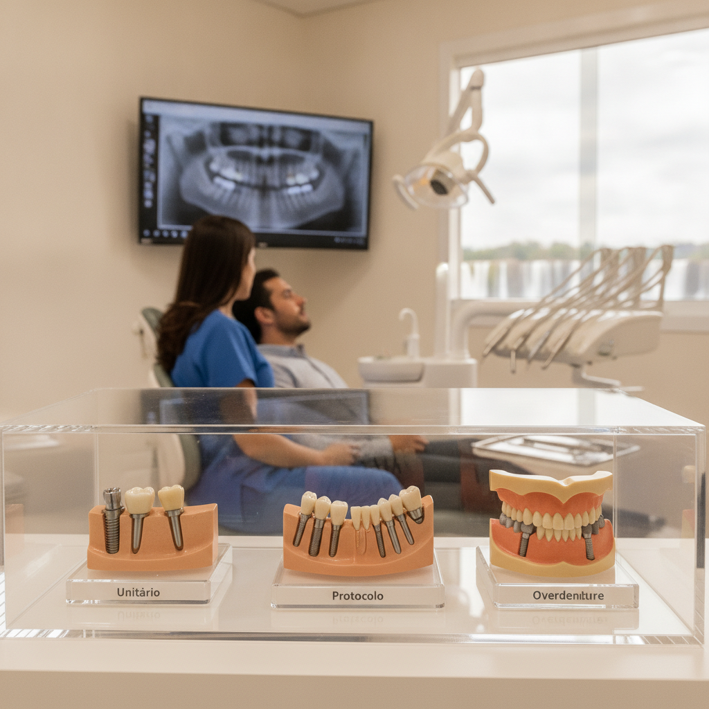 Tipos de Implante Dentário Disponíveis em Foz do Iguaçu